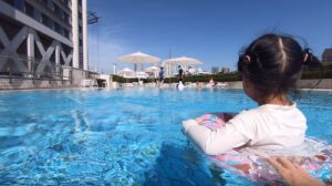 【夏休み】後楽園で水遊び＆東京ドームホテルでプールを満喫